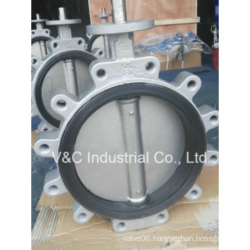 EPDM Seal Lug Type Butterfly Valve with Manual Operation